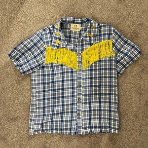 Fashion Brand Company Spaghetti Western Fringe Shirt - Unisex M